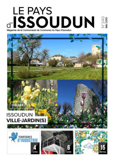 Couverture magazine Issoudun - Mai 2019 N°240