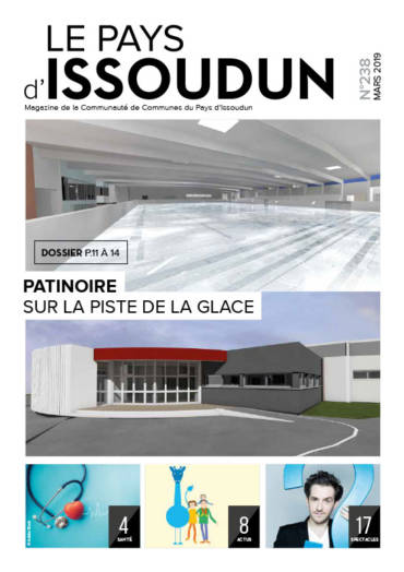 Couverture Magazine Le Pays d'Issoudun - Mars 2019 N°238