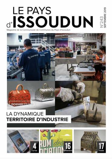 Couverture Magazine Le Pays d'Issoudun N°243 - Sept 2019